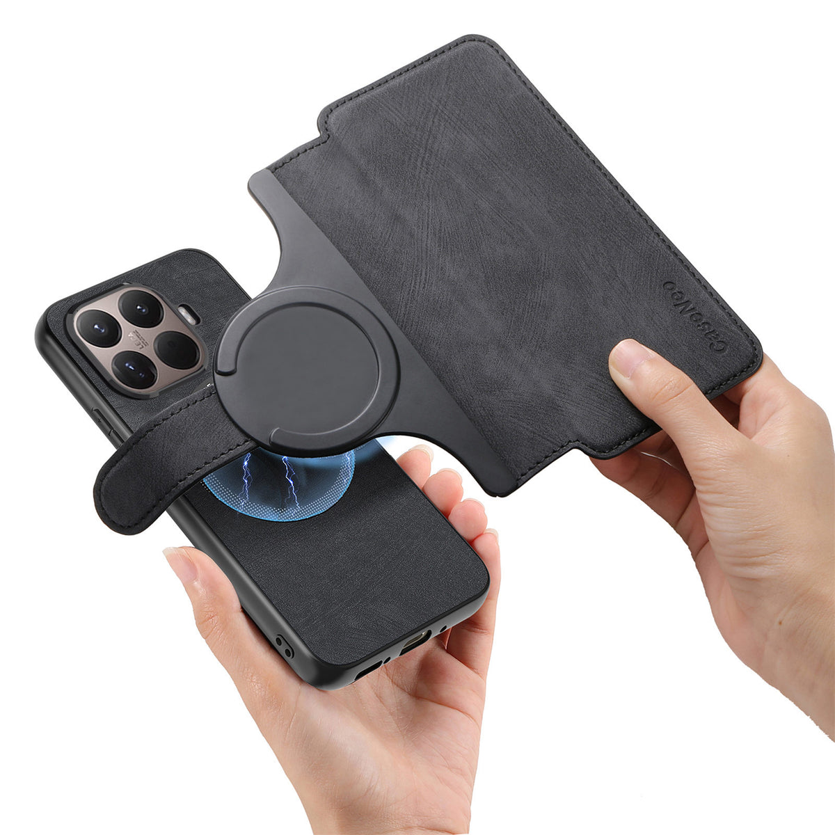 CASENEO for Xiaomi 17T Magnetic Case  Detachable Leather Phone Wallet Cover