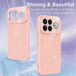 For Xiaomi Redmi K90 Pro Max 5G  /  Poco F8 Ultra Magnetic Case Glitter TPU Shockproof Phone Cover with Lanyard