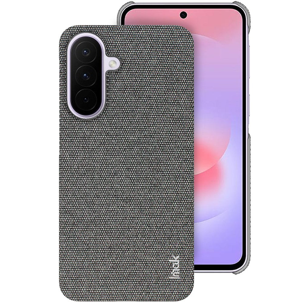 IMAK Ruiyi Series for Samsung Galaxy M47 5G / A27 5G Case Fabric Texture Leather + PC Phone Back Cover