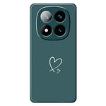 For Xiaomi Redmi Note 15 5G (Global)  /  Poco M8 5G Case White Love Pattern Printing Straight Edge TPU Phone Back Cover