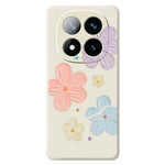For Xiaomi Redmi Note 15 5G (Global)  /  Poco M8 5G Case Four Color Flowers Pattern Printing Straight Edge TPU Phone Back Cover