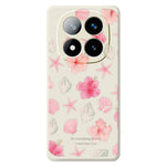 For Xiaomi Redmi Note 15 5G (Global)  /  Poco M8 5G Case Shell Peach Blossom Pattern Printing Straight Edge TPU Phone Back Cover