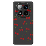 For Xiaomi Redmi Note 15 5G (Global)  /  Poco M8 5G Case Cherry Pattern Printing Straight Edge TPU Phone Back Cover