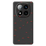 For Xiaomi Redmi Note 15 Pro 5G (Global) Case Red Cherry Pattern Printing Straight Edge TPU Phone Back Cover
