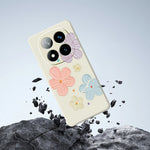 For Xiaomi Redmi Note 15 Pro 5G (Global) Case Four Color Flowers Pattern Printing Straight Edge TPU Phone Back Cover