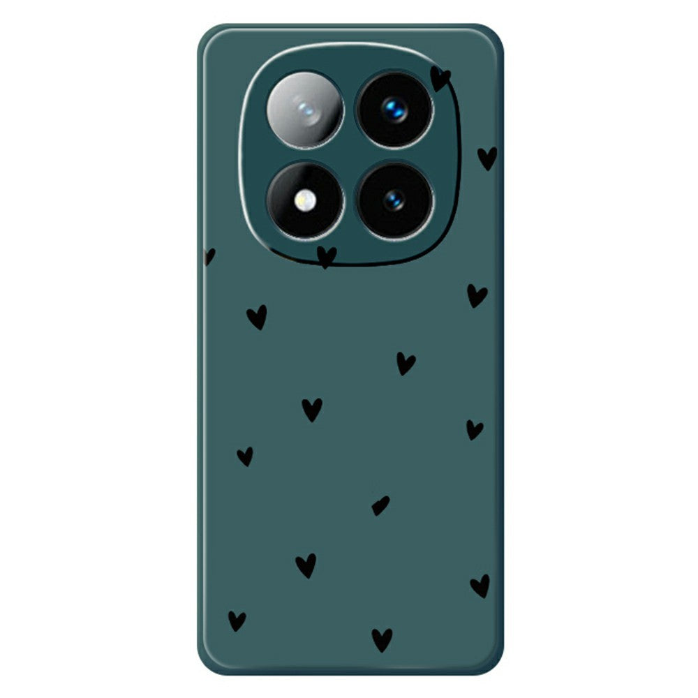 For Xiaomi Redmi Note 15 Pro 5G (Global) Case Little Hearts Pattern Printing Straight Edge TPU Phone Back Cover