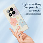 For Xiaomi Redmi Note 15 Pro+ 5G (Global)  /  Poco M8 Pro 5G Case Four Color Flowers Pattern Printing Straight Edge TPU Phone Back Cover
