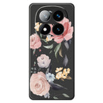 For Xiaomi Redmi Note 15 Pro+ 5G (Global)  /  Poco M8 Pro 5G Case Big Flowers Pattern Printing Straight Edge TPU Phone Back Cover