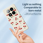 For Xiaomi Redmi Note 15 Pro+ 5G (Global)  /  Poco M8 Pro 5G Case Cherry Pattern Printing Straight Edge TPU Phone Back Cover