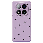 For Xiaomi Redmi Note 15 Pro+ 5G (Global)  /  Poco M8 Pro 5G Case Little Hearts Pattern Printing Straight Edge TPU Phone Back Cover