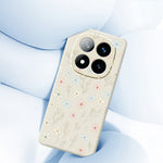 For Xiaomi Redmi Note 15 Pro+ 5G (Global)  /  Poco M8 Pro 5G Case Small Flower Branches Pattern Printing Straight Edge TPU Phone Back Cover