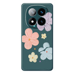 For Xiaomi Redmi Note 15 Pro 4G (Global) Case Four Color Flowers Pattern Printing Straight Edge TPU Phone Back Cover