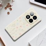 For Xiaomi Redmi Note 15 Pro 4G (Global) Case Small Flower Branches Pattern Printing Straight Edge TPU Phone Back Cover