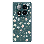 For Xiaomi Redmi Note 15 Pro 4G (Global) Case Small Flower Branches Pattern Printing Straight Edge TPU Phone Back Cover