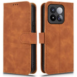 For Xiaomi 17 Max Leather Case Skin Feel Anti Drop Wallet Stand Flip Phone Cover