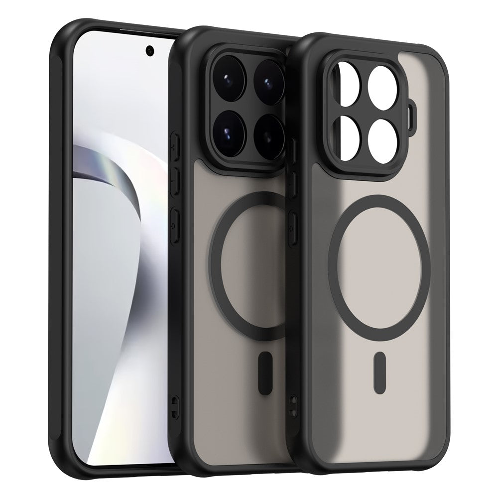 For Xiaomi 17T Magnetic Case Anti Drop Matte PC + TPU Phone Cover