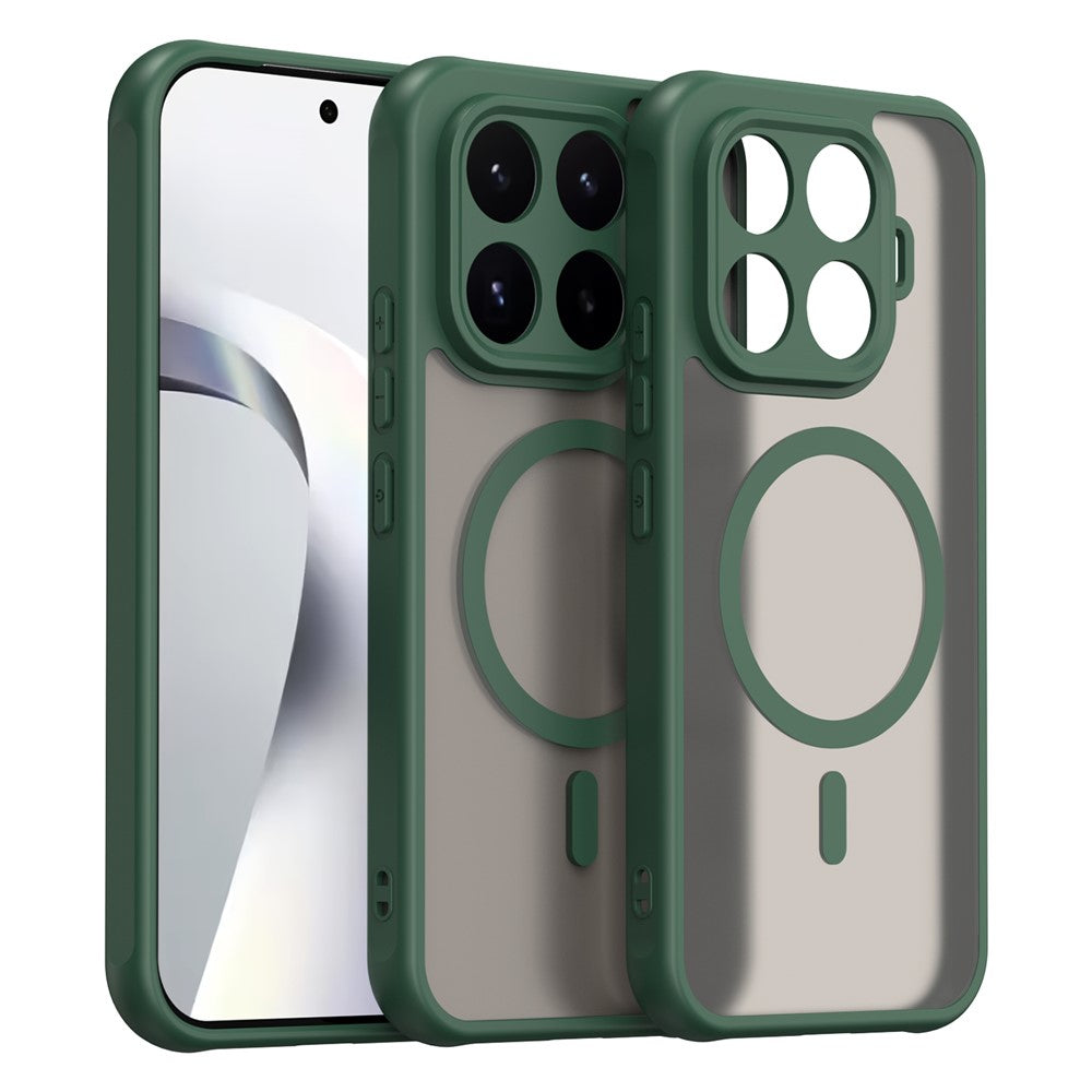 For Xiaomi 17T Magnetic Case Anti Drop Matte PC + TPU Phone Cover