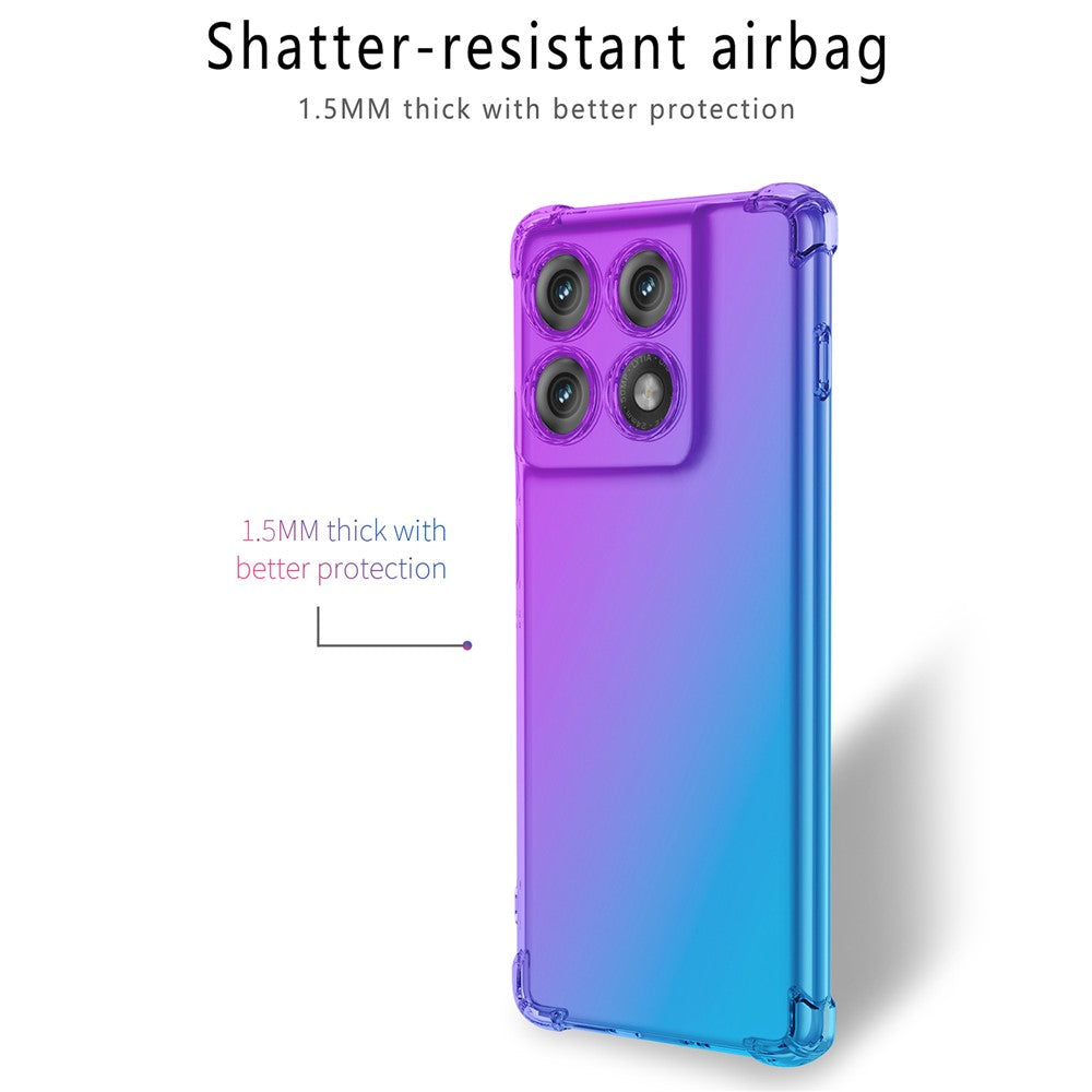 For Motorola Edge 70 Pro 5G Case Gradient Color TPU Anti-Drop Phone Cover