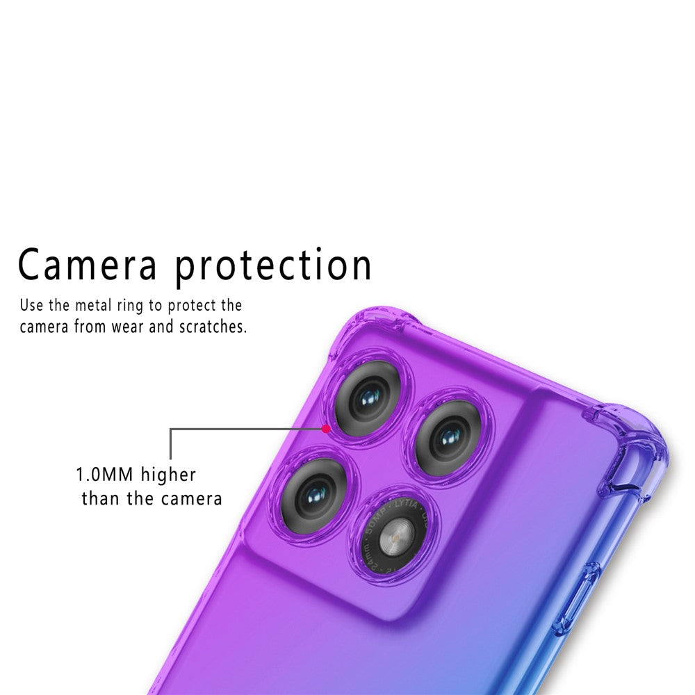 For Motorola Edge 70 Pro 5G Case Gradient Color TPU Anti-Drop Phone Cover