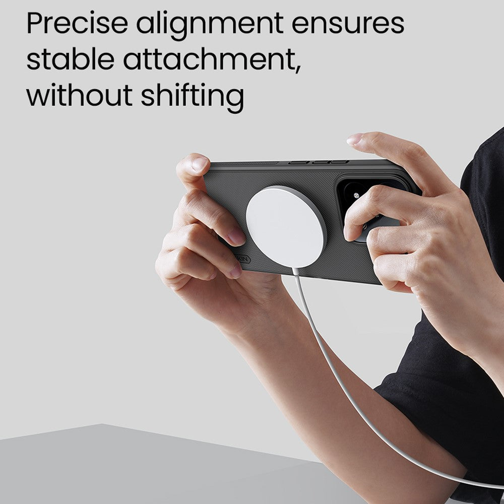 NILLKIN Super Frosted Shield Pro for Xiaomi 17 Max Magnetic Case PC + TPU Phone Cover