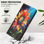 Til Honor 600 Smart 5G / X7e Plus 5G Pung-Etui med Mønstertryk, PU-læder Telefoncover med Halsrem