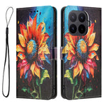 For Xiaomi 17T Pro Wallet Case Pattern Printing PU Leather Phone Cover with Lanyard