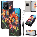 For Xiaomi 17T Pro Wallet Case Pattern Printing PU Leather Phone Cover with Lanyard