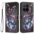 For Xiaomi 17T Pro Wallet Case Pattern Printing PU Leather Phone Cover with Lanyard