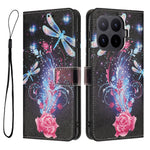 For Xiaomi 17T Pro Wallet Case Pattern Printing PU Leather Phone Cover with Lanyard