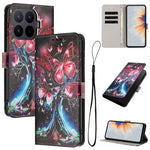 For Xiaomi 17T Pro Wallet Case Pattern Printing PU Leather Phone Cover with Lanyard