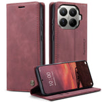 CASEME for Xiaomi 17T Wallet Case  013 Series PU Leather Phone Cover Stand