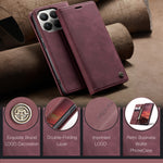 CASEME til Xiaomi 17T Wallet Case 013 Series PU Læder Telefoncover med Stand