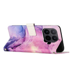For Xiaomi 17T Stand Case Marble Pattern PU Leather Wallet Phone Cover