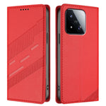 For Xiaomi 17 Max Case 009 Punk Style Imprinted Wallet Stand Folio Flip Leather Cover