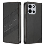 OnePlus Nord CE6 5G / OnePlus Turbo 6V 5G / OnePlus Turbo 6 5G / OnePlus Nord 6 5G-skal 009 Punk-stil, präglad plånboksfodral, läderfodral med lock, 009-mönster