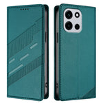 OnePlus Nord CE6 5G / OnePlus Turbo 6V 5G / OnePlus Turbo 6 5G / OnePlus Nord 6 5G-skal 009 Punk-stil, präglad plånboksfodral, läderfodral med lock, 009-mönster