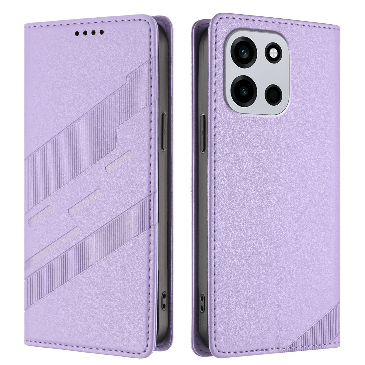 OnePlus Nord CE6 5G / OnePlus Turbo 6V 5G / OnePlus Turbo 6 5G / OnePlus Nord 6 5G-skal 009 Punk-stil, präglad plånboksfodral, läderfodral med lock, 009-mönster