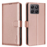 BINFEN COLOR for Motorola Moto G47 5G BF32 Leather Case Wallet RFID Blocking Phone Cover