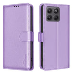 BINFEN COLOR for Motorola Moto G47 5G BF32 Leather Case Wallet RFID Blocking Phone Cover
