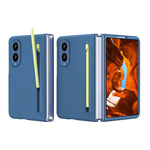 For Samsung Galaxy Z Fold8 Case with Stylus Hard PC Phone Back Cover