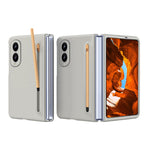 For Samsung Galaxy Z Fold8 Case with Stylus Hard PC Phone Back Cover