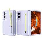 For Samsung Galaxy Z Fold8 Case with Stylus Hard PC Phone Back Cover