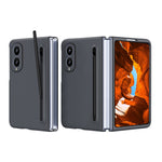 For Samsung Galaxy Z Fold8 Case with Stylus Hard PC Phone Back Cover