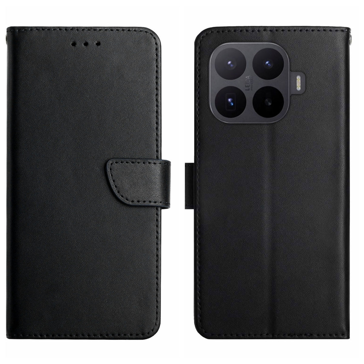 For Xiaomi 17T Pro Case Genuine Cow Leather Phone Cover Nappa Texture
