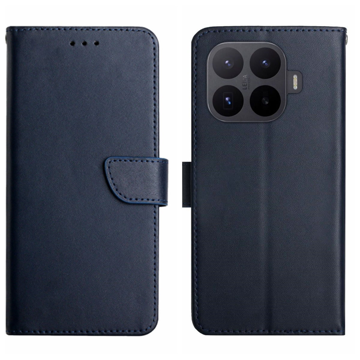 For Xiaomi 17T Pro Case Genuine Cow Leather Phone Cover Nappa Texture