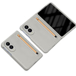 For Samsung Galaxy Z Fold8 Phone Case Hard PC Back Cover with Tempered Glass Film / Stylus