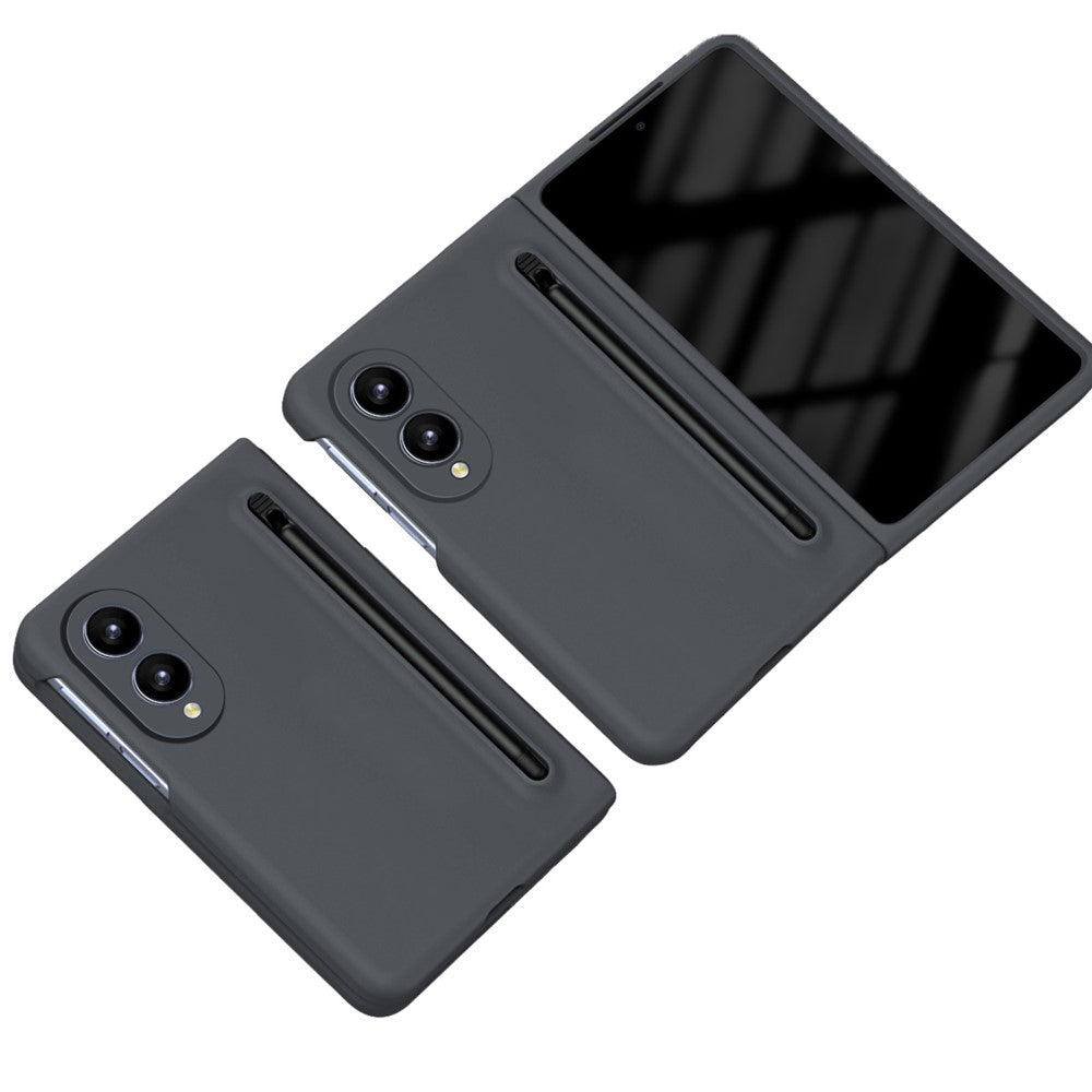 For Samsung Galaxy Z Fold8 Phone Case Hard PC Back Cover with Tempered Glass Film / Stylus
