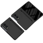 For Samsung Galaxy Z Fold8 Phone Case Hard PC Back Cover with Tempered Glass Film / Stylus