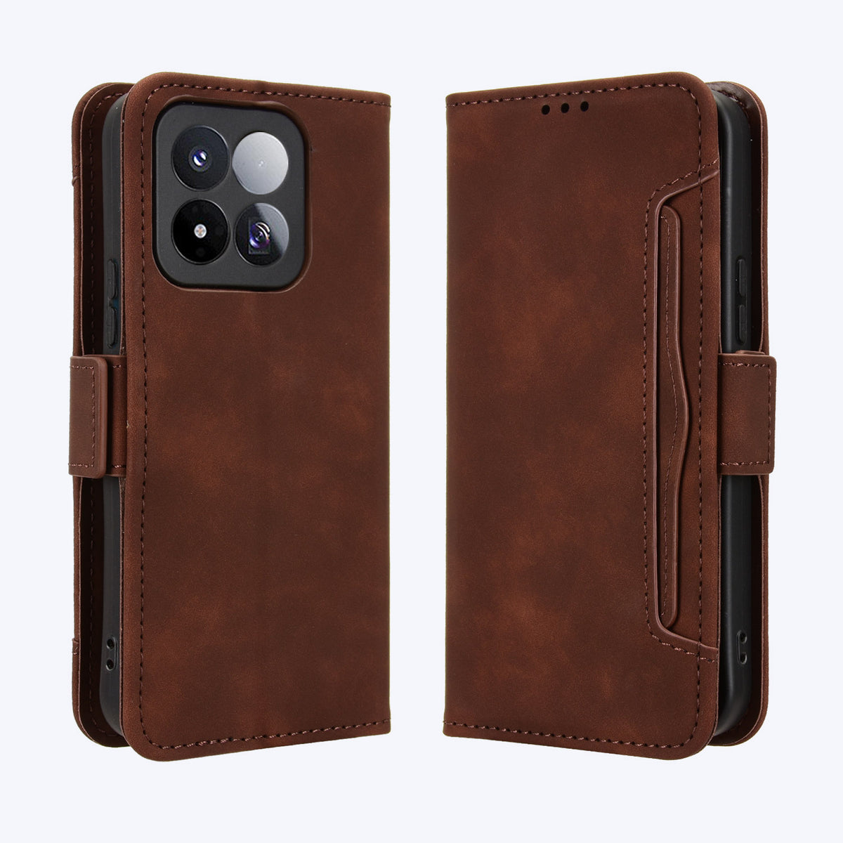 For Xiaomi 17 Max Leather Case Phone Wallet Cover with Multiple Card Slots