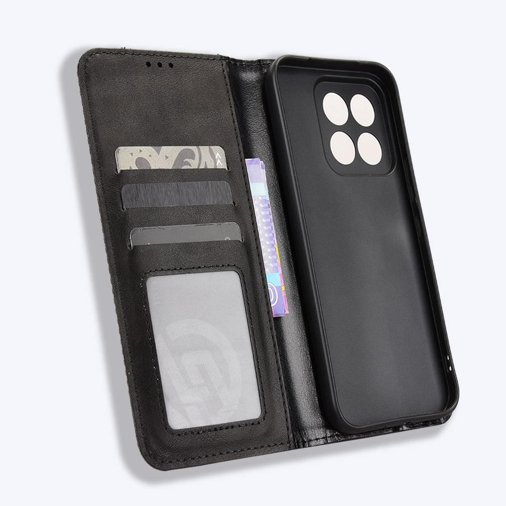 For Xiaomi 17 Max Leather Case Wallet Stand Retro Texture Phone Cover